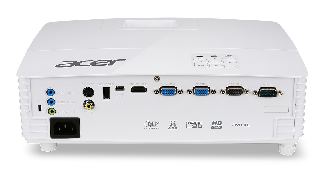 Acer Projector: Acer P1185 SVGA 3D DLP